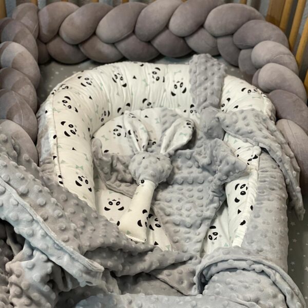 Buy the Braided Cot Bumper - Grey (1185264) from Babies-R-Us Online