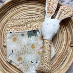 Baby rattle 'Africa Print'