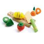 Set Wooden Cutting Board 'Vegetables & Fruit'