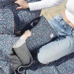Beach cosmetic bag 'Animal Print Petrol' - Image 7
