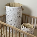 Nursery storage/ laundry basket 'Bears'