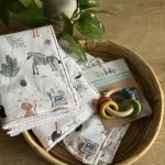 Set of Three multi-purpose baby towels 'Africa' - Image 9