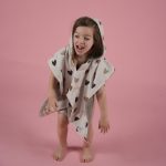 Beach poncho 'Hearts' - Image 5