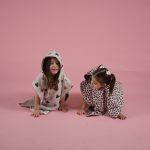 Beach poncho 'Pink Animal Print' - Image 6