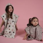 Beach poncho 'Pink Animal Print' - Image 5