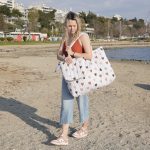 Beach cosmetic bag 'Hearts' - Image 2