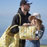 Beach cosmetic bag 'Lemons'