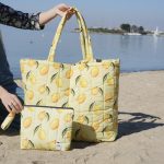 Beach cosmetic bag 'Lemons' - Image 8