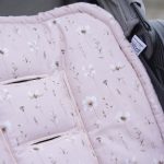 Stroller pad 'Pink Meadow' - Image 6