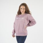 Nursing Sweatshirt 'Nip & Sip' - Dusty Pink - Image 3