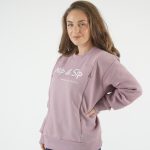Nursing Sweatshirt 'Nip & Sip' - Dusty Pink - Image 4