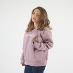 Nursing Sweatshirt 'Nip & Sip' - Dusty Pink - Image 9