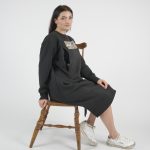 Nursing Dress 'Manalicious' - Black - Image 3