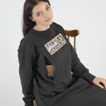Nursing Dress 'Manalicious' - Black - Image 4