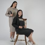 Nursing Dress 'Manalicious' - Black - Image 8