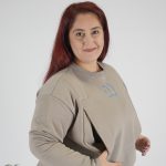 Nursing Sweatshirt 'Eat Local' - Beige - Image 7