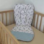 Stroller pad 'Eucalyptus'