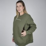 Nursing Sweatshirt 'better eat local' - Khaki - Image 3