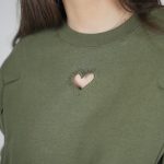 Φούτερ μπλούζα θηλασμού 'Handmade Mama Collection' - Image 4
