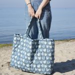 Beach Bag 'Petrol Hearts' - Image 2