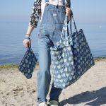 Beach Bag 'Petrol Hearts' - Image 3