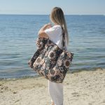 Beach bag 'Blue Sunflower' - Image 4
