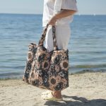 Beach bag 'Blue Sunflower' - Image 7