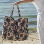 Beach bag 'Blue Sunflower' - Image 8