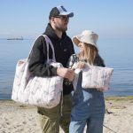 Beach cosmetic bag 'Palm Trees' - Image 2