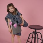 Beach poncho 'Animal Print Petrol' - Image 19
