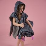 Beach poncho 'Animal Print Petrol' - Image 23