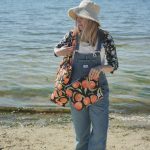 Beach cosmetic bag 'Peaches' - Image 4