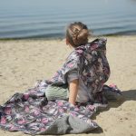 Beach poncho 'Wild Flowers' - Image 7