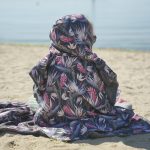 Beach poncho 'Wild Flowers' - Image 11
