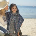 Beach poncho 'Animal Print Petrol' - Image 5