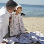 Beach poncho 'Palm Trees' - Image 2