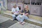 T-shirt θηλασμού 'Motherhood' - Γκρι Σκούρο - Image 9