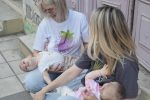 T-shirt θηλασμού 'Motherhood' - Γκρι Σκούρο - Image 10