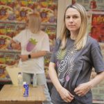 T-shirt θηλασμού 'Motherhood' - Γκρι Σκούρο - Image 14