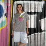 Nursing T-shirt 'Sweet Like a Berry' - Grey - Image 4