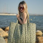 Τσάντα θαλάσσης Green Animal Print - Image 2