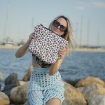 Beach cosmetic bag 'Pink Animal Print' - Image 2