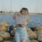 Beach cosmetic bag 'Pink Animal Print' - Image 4