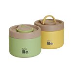 Ecolife Στρογγυλό Θερμός Φαγητού 650ml | 2 Χρώματα
