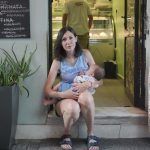 Sleeveless nursing blouse 'MAMA' - Image 8