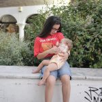 Nursing T-shirt '100% Organic'