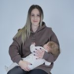 Nursing Sweatshirt 'Eat Local' - Brown - Image 3