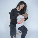 Nursing sweatshirt 'Takeaway Milk' - Black - Image 4