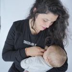 Nursing sweatshirt 'Takeaway Milk' - Black - Image 5