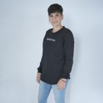 Nursing sweatshirt 'Takeaway Milk' - Black